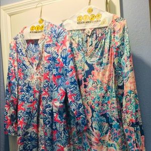 2 Lilly Pulitzer blouses